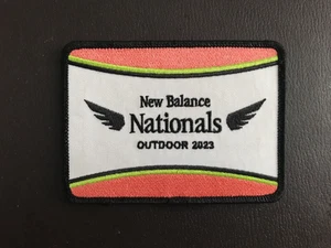 2023 New Balance Nationals Outdoor Backpack Patch. Great Condition! - Picture 1 of 1
