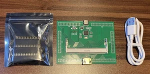 Lattice Artix 7 FPGA Card (2-Piece Set) with Baseboard - Picture 1 of 4