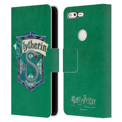 OFFICIAL HARRY POTTER SORCERER'S STONE I LEATHER BOOK CASE FOR GOOGLE PHONES - Image 1 of 4
