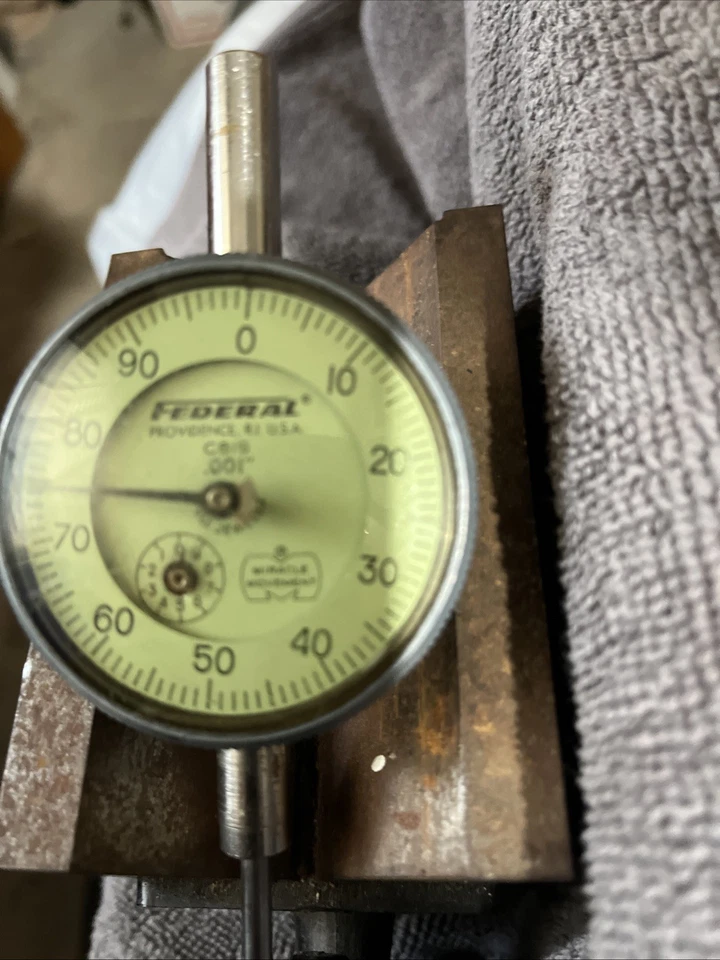 Mahr Federal C815 Dial Indicator    0-1.00 Range .001 Graduation  - Image 1 of 4