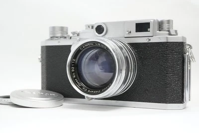 Rare EP Model [Near MINT] Canon iis Rangefinder Film Camera 50mm f1.8 From JAPAN - Image 1 of 4