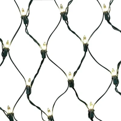 GE luces rojo navidad 6x4 pies blancas incandescentes enfufe ConstantON 62346LO Foto 1 de 4