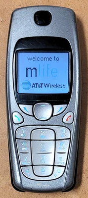 Teléfono celular Nokia 3560 - gris y negro (AT&T) TDMA raro Foto 1 de 4