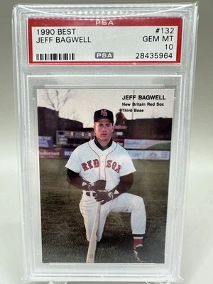 Jeff Bagwell PSA 10 1990 Best 132 SP RC POP 36! Gema rara como nueva! Foto 1 de 2