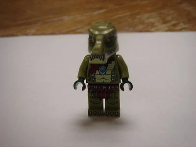  Lego Legends of Chima Crocodile Tribe Crawley minifigure 70001 new - Image 1 of 2