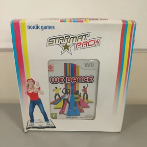 We Dance Wii Game with Star Mat Pack Nordic Games Nintendo Dance Mat *SEALED* - Picture 1 of 9