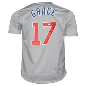 Mark Grace Signed Chicago Pro Grey Baseball Jersey (JSA) - Picture 1 of 3