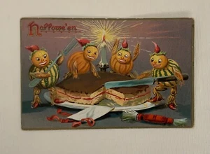 Cartolina antica di Halloween Tuck and Sons serie 150 - Foto 1 di 3