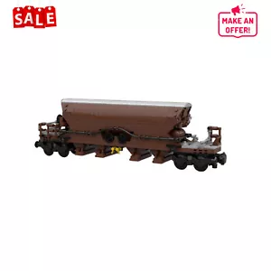 MOC: Brown Freight Train 613 Pieces for 10277 Toys Building Set Brand New - Picture 1 of 6