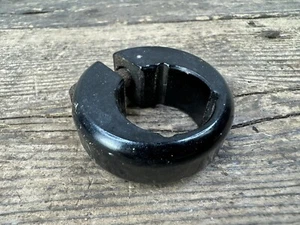 Mongoose Californian Doughnut Seat Clamp 1” Black Bmx Old School Vintage - Picture 1 of 6