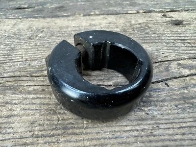 Mongoose Californian Doughnut Seat Clamp 1” Black Bmx Old School Vintage - Image 1 of 4