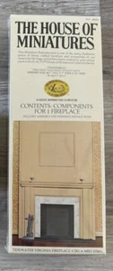 The House of Miniatures 40020 Tidewater Virginia Fireplace ca. 1700s, Doll House - Picture 1 of 9