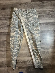 ACU Pants Mens Large Green USGI Digital Camouflage Ripstop Army Soldier Combat - Picture 1 of 6