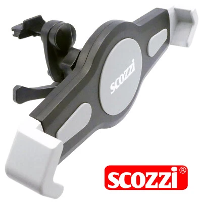 SCOZZI® Tablet Halterung Auto Lüftung Universal 7-12" KFZ Lüftungsgitter Halter - Bild 1 von 4