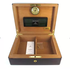 Vintage Prometheus Lacquered Wood 'Precision 70' Cigar Humidor - Photo 1 sur 12