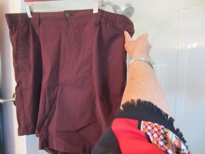 Pantaloncini donna casual Old Navy taglia XXL bordeaux built in flex nuovi senza etichette - Foto 1 di 13