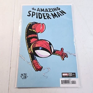 Marvel Comics Amazing Spider-Man #25 variante Skottie Young (casi nuevo 9,4) 2023 - Imagen 1 de 1