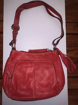 St. John’s Bay Red Leather Purse With Adjustable Strap  - Изображение 1 из 4