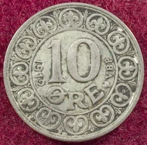 Dinamarca 10 minerales 1912 (G0203) - Imagen 1 de 2