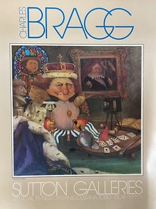 Charles Bragg, "King of Me's", 1978, Poster for Sutton Galleries, New Orleans - Picture 1 of 1