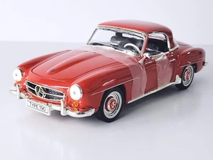 Ertl - Mercedes Benz 190 SL Coupe Red - 1:18 Diecast - No Box - Picture 1 of 13