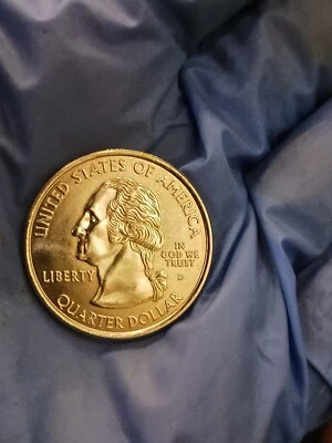 2007 D Wyoming state quarter. MS-GEM Satin Finish - Image 1 of 4