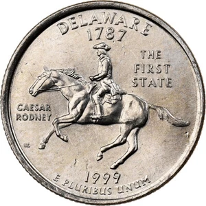 [#1501286] United States, Quarter, Quarter Dollar, 1999, U.S. Mint, Delaware 178 - Picture 1 of 2