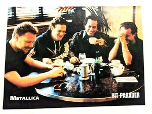 METALLICA / JAMES HETFIELD / BAND MAGAZIN GANZSEITIGE PINUP POSTER AUSSCHNITT (29) - Bild 1 von 2