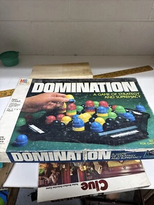 Juego de mesa Domination 1982 Milton Bradley de colección piezas ¡Ofertas de repuesto! Foto 1 de 4