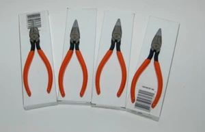 Cooper IND Crescent Division 10226CAO C Short Nose Insulated Tip Pliers Set 4 - Picture 1 of 7