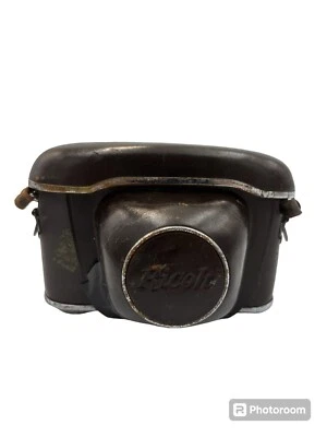 Vintage Ricoh 35 MM Camera, Leather Strap, Mini Tripod - Image 1 of 4