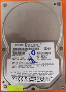⭐️⭐️⭐️⭐️⭐️ Desktop 3.5" SATA HDD Hard Drive Hitachi HDS721680PLA380 82GB 0A32727 - Picture 1 of 2