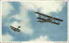 War Planes Detroit Publishing Warfare in the Clouds Aviation c1910 Postcard