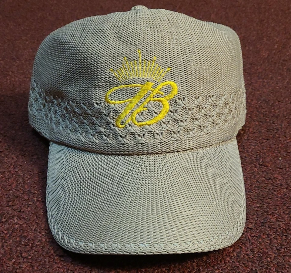 RARE Budweiser #8 Dale Earnhardt Jr. Women's Adjustable Strapback Hat Cap Beige - Image 1 of 4