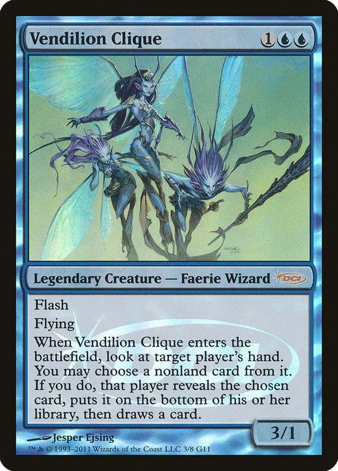 MTG Vendilion Clique (NM Foil) [Judge Gift Cards] - Image 1 of 1