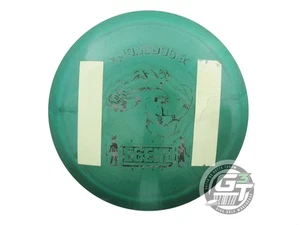 USED Legacy Discs Legend Mongoose 175g Green Camo Stamp GLOW TAPE Driver Disc - Picture 1 of 2