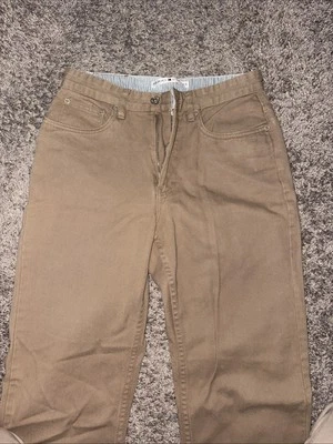 Jeans Tommy Hilfiger Beige 100% Algodón Niños Talla 8 Niña Niño Unisex Foto 1 de 4