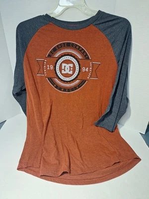 DC Shoe Co Skateboarding Tshirt Shirt, Long Sleeve Mens Xl, Cotton Blend  - Image 1 of 4
