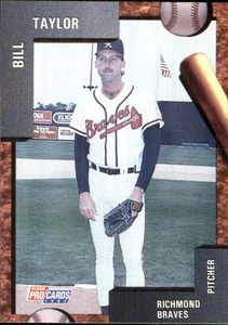 Bill Taylor 1992 Fleer ProCards #378 RC Richmond Braves *AutographDen* - Picture 1 of 2