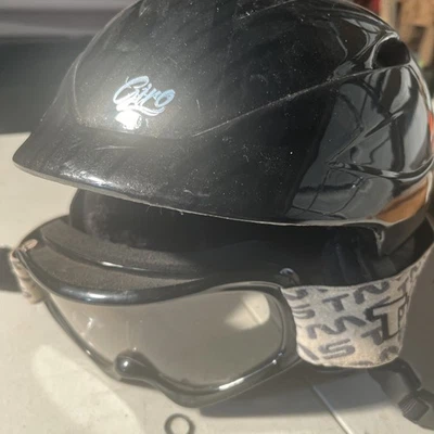 Casco de snowboard giro con gafas pequeño con ajustable  Foto 1 de 4