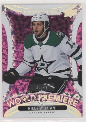 2021 Upper Deck Ovation World Premiere Pink /49 Riley Damiani #WP-21 Rookie RC - Image 1 of 2