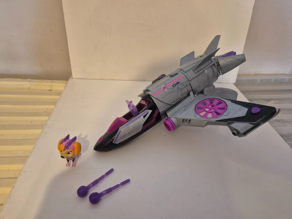 PAW Patrol The Mighty Movie Skye's Deluxe Jet & Figure Set, Electrónico, Combinar Foto 1 de 4