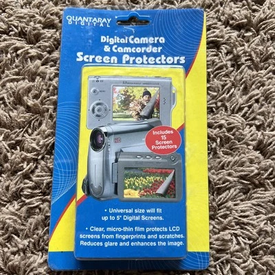 Digital Camera and Camcorder Screen Protectors Pack of 13Fits to 5" Universal - Image 1 of 2
