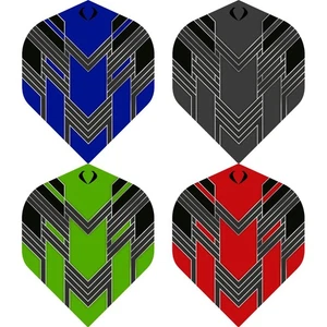 Darts Corner 5 SETS BlackFin Series No2 Standard Dart Flights - Various Colours - Picture 1 of 16