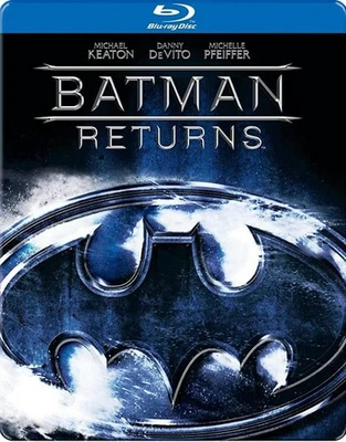 Batman Returns Steelbook Blu-ray Michael Keaton NEW Foto 1 de 2