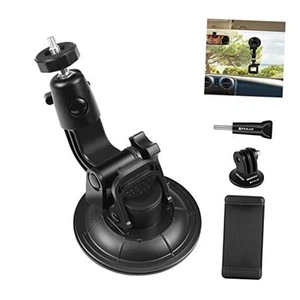 Car Suction Cup Mount for GoPro/Insta 360/DJI Osmo Action Camera Vehicle - Picture 1 of 7