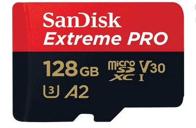 SanDisk Extreme Pro - micro SD Carte mémoire flash 128Go micro SDXC Class 10 UHS - Bild 1 von 4