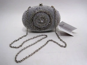 BLUTCH HOMBRE MUJER CIMABUE MINAUDIERE MODA, PLATA SATINADO/METAL, TALLA ÚNICA - Imagen 1 de 5