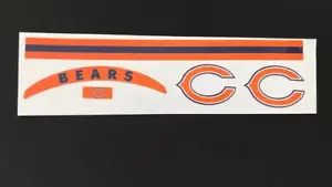 Chicago Bears Mini Football Helmet Decal Set - Picture 1 of 1