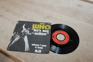 The WHO- let's see action & when I Was a boy (EP 2058168) - Picture 1 of 3